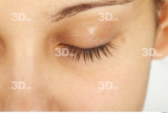 Eye Whole Body Woman Casual Average Studio photo references