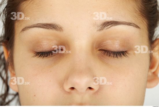 Eye Whole Body Woman Casual Average Studio photo references