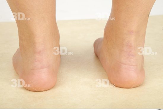 Foot Whole Body Woman Nude Casual Average Studio photo references