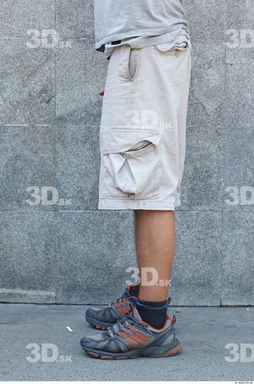 Leg Head Man Casual Sports Shorts Slim Athletic Street photo references