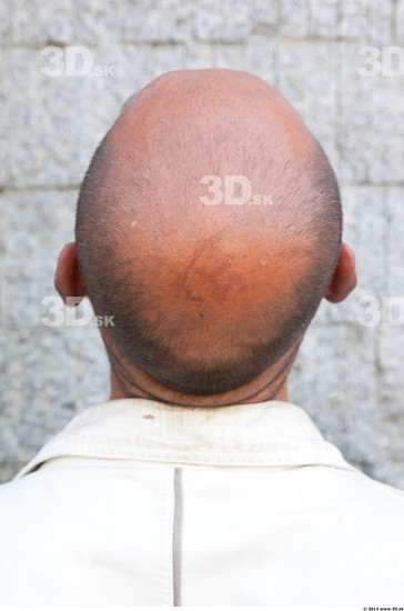 Head Man Casual Slim Bald Street photo references