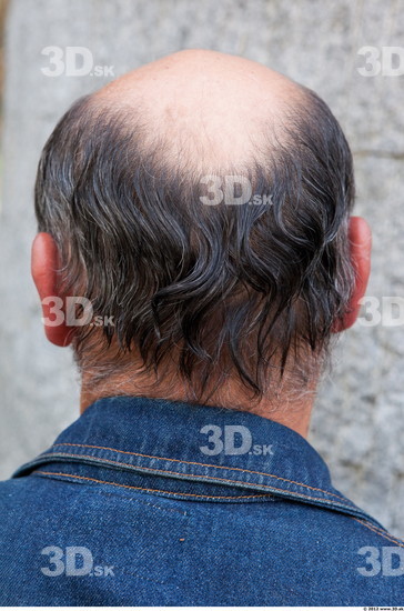 Head Hair Man Casual Slim Average Bald Street photo references