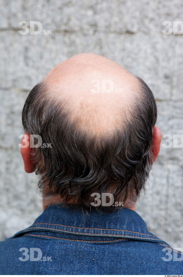 Head Hair Man Casual Slim Average Bald Street photo references