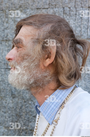 Head Man Casual Slim Bearded Street photo references