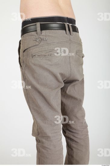 Thigh Whole Body Man Casual Trousers Average Studio photo references