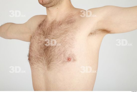 Chest Whole Body Man Hairy Nude Casual Average Studio photo references