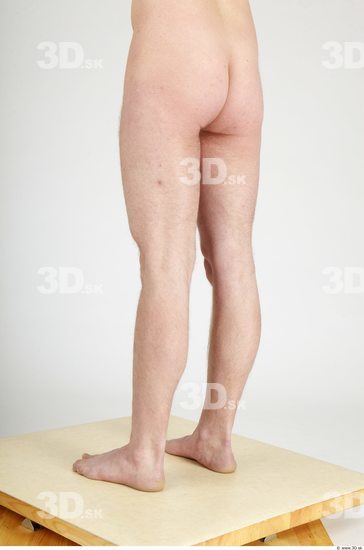 Leg Whole Body Man Nude Casual Average Studio photo references