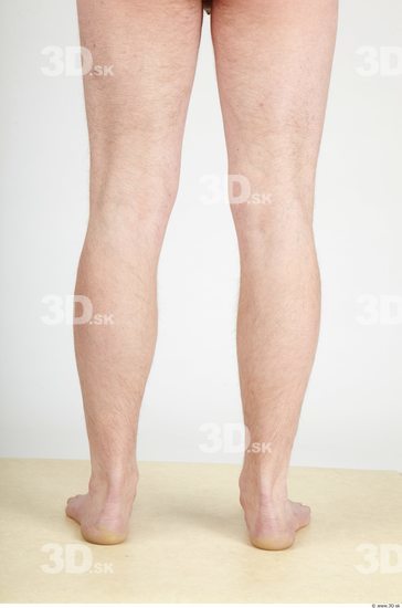 Calf Whole Body Man Nude Casual Average Studio photo references