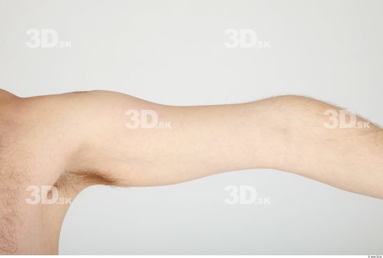 Arm Whole Body Man Nude Casual Average Studio photo references