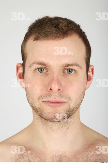 Whole Body Head Man Casual Average Bearded Studio photo references