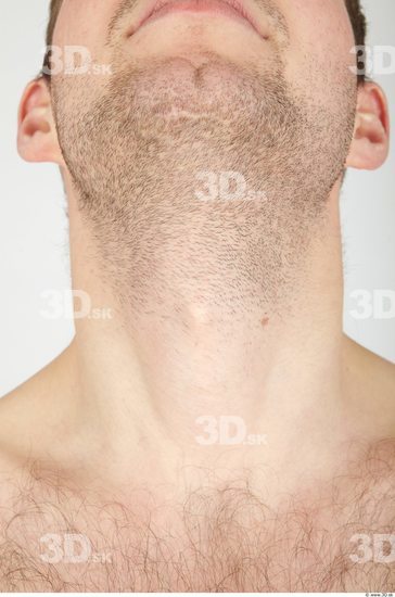 Neck Whole Body Man Nude Casual Average Studio photo references