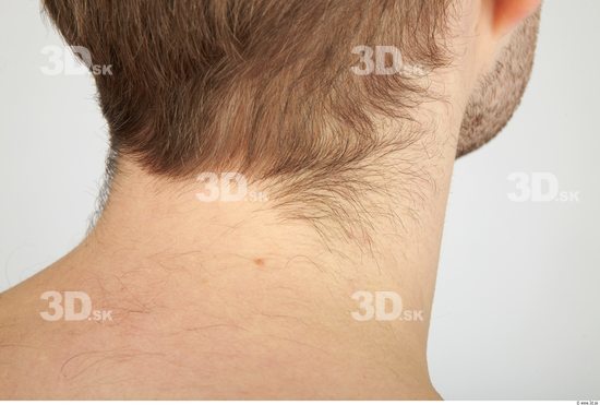 Neck Whole Body Man Nude Casual Average Studio photo references