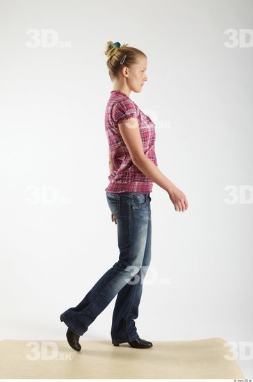 Whole Body Woman Animation references White Casual Slim