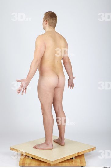 Whole Body Man Nude Casual Chubby Studio photo references