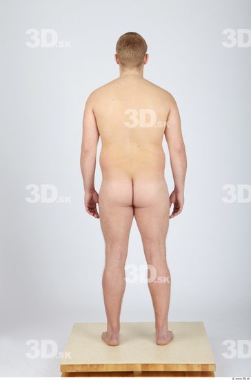 Whole Body Man Nude Casual Chubby Studio photo references