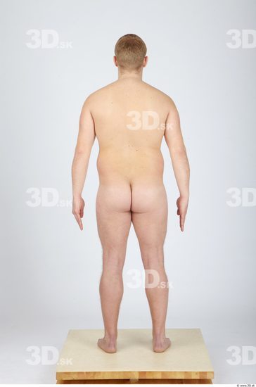 Whole Body Man Nude Casual Chubby Studio photo references