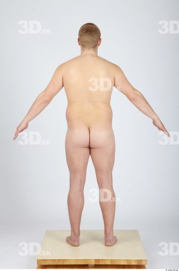 Whole Body Man Nude Casual Chubby Studio photo references