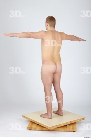 Whole Body Man T poses Nude Casual Chubby Studio photo references