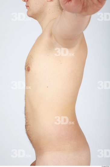 Upper Body Whole Body Man Nude Casual Chubby Studio photo references