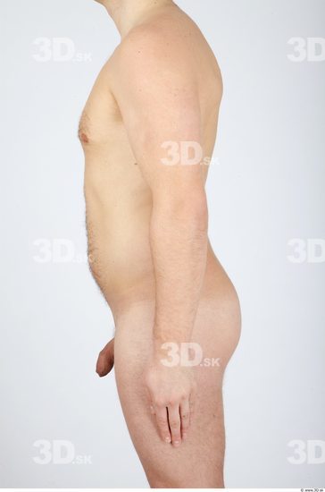 Arm Whole Body Man Nude Casual Chubby Studio photo references