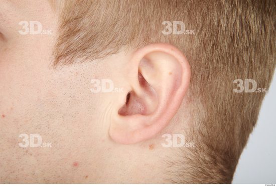 Ear Whole Body Man Casual Chubby Studio photo references