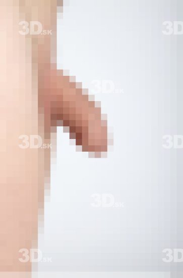 Penis Whole Body Man Nude Casual Chubby Studio photo references