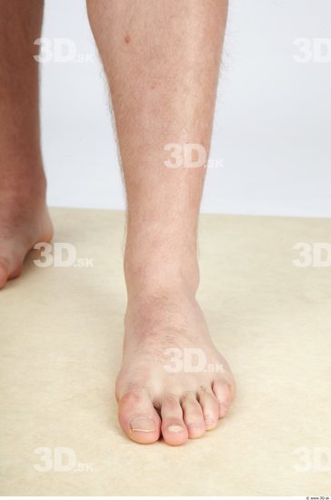 Foot Whole Body Man Nude Casual Chubby Studio photo references