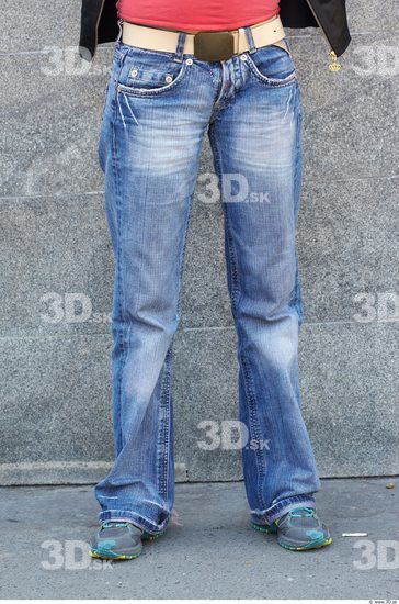 Leg Head Man Woman Casual Jeans Slim Street photo references