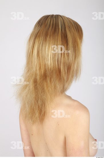 Whole Body Hair Woman Formal Slim Studio photo references