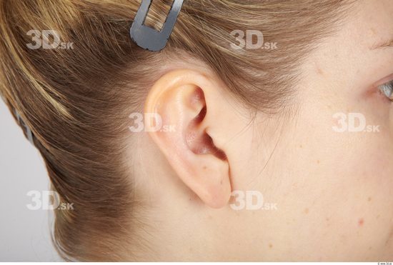 Ear Whole Body Woman Formal Slim Studio photo references