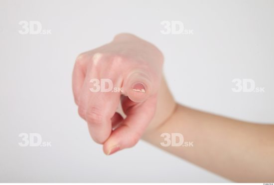 Fingers Whole Body Woman Formal Slim Studio photo references