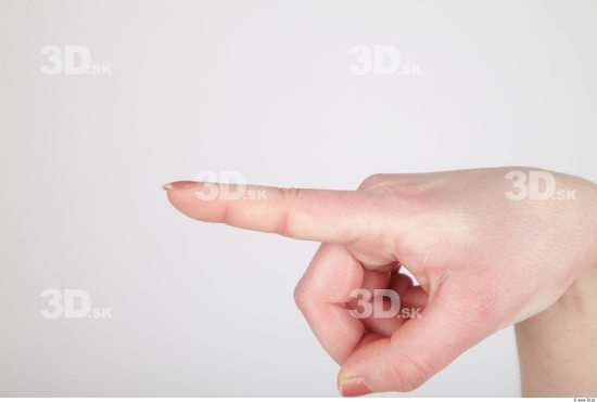 Fingers Whole Body Woman Formal Slim Studio photo references