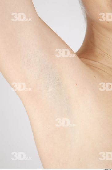 Whole Body Underarm Woman Nude Formal Slim Studio photo references