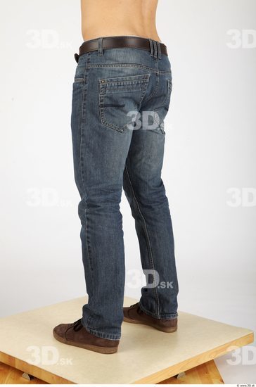 Leg Whole Body Man Casual Jeans Athletic Studio photo references