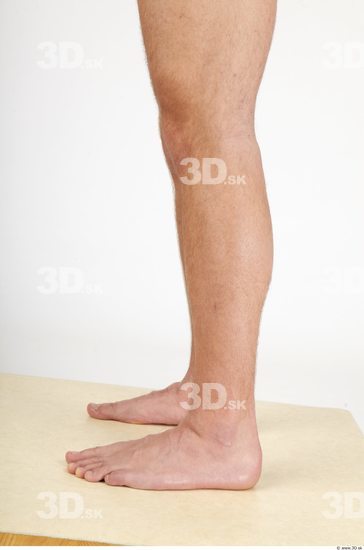 Calf Whole Body Man Nude Casual Athletic Studio photo references