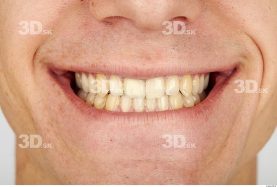 Whole Body Teeth Man Casual Athletic Studio photo references