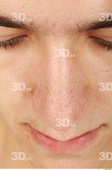 Nose Whole Body Man Casual Athletic Studio photo references