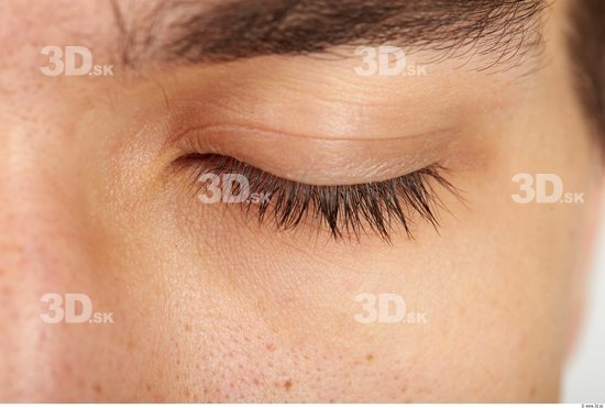 Eye Whole Body Man Casual Athletic Studio photo references