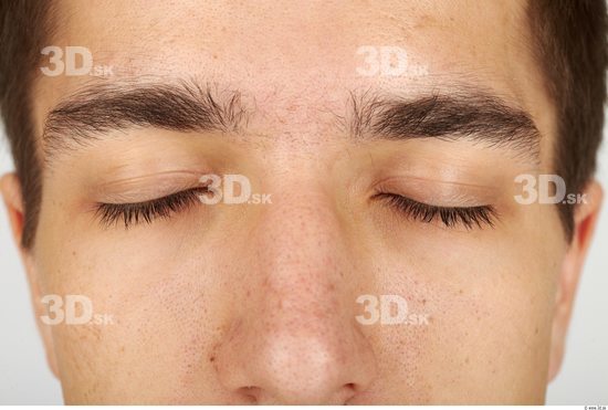 Eye Whole Body Man Casual Athletic Studio photo references