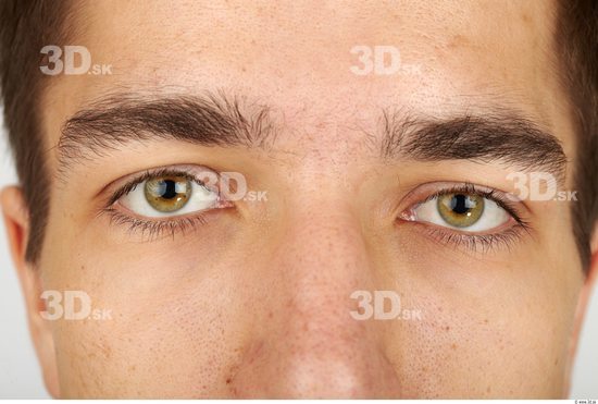 Eye Whole Body Man Casual Athletic Studio photo references