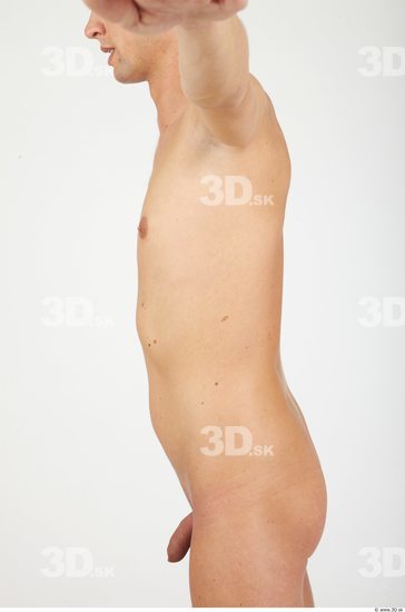 Upper Body Whole Body Man Nude Casual Slim Studio photo references