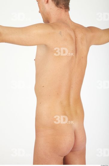 Upper Body Whole Body Man Nude Casual Slim Studio photo references