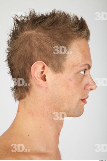 Whole Body Head Man Casual Slim Studio photo references