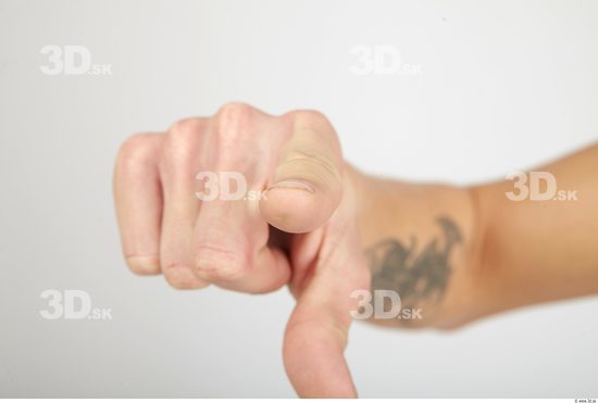 Fingers Whole Body Man Casual Slim Studio photo references