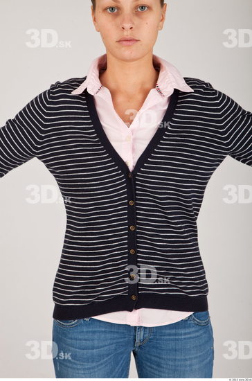 Upper Body Whole Body Woman Casual Sweater Athletic Studio photo references