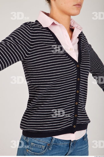 Upper Body Whole Body Woman Casual Sweater Athletic Studio photo references