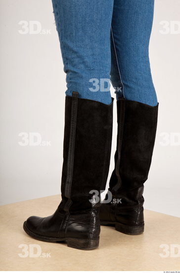 Calf Whole Body Woman Casual Boot Athletic Studio photo references