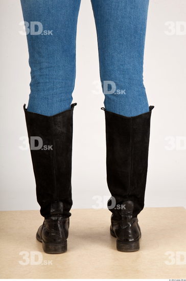 Calf Whole Body Woman Casual Boot Athletic Studio photo references