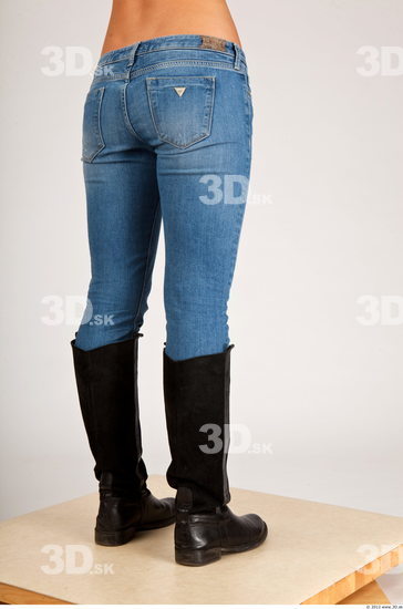 Leg Whole Body Woman Casual Jeans Athletic Studio photo references