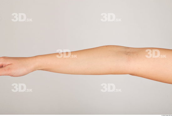 Forearm Whole Body Woman Nude Casual Athletic Studio photo references